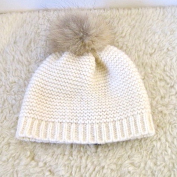 Rudsak Knit Beanie With Fur Pom Pom - Picture 5 of 11